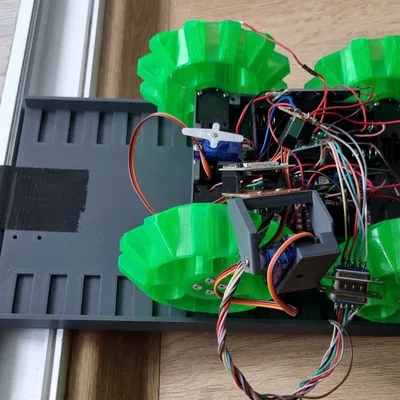 Ramp cho robot giám sát Moorebot Scout lên ban công