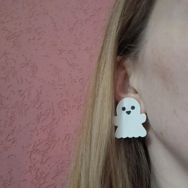 Bông tai ma dễ thương cho dịp Halloween - Image 5