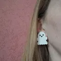 Bông tai ma dễ thương cho dịp Halloween - Thumbnail 5