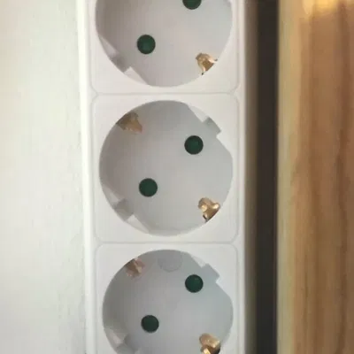 Giá đỡ cáp nối cho ổ cắm Action tại cửa hàng Hà Lan