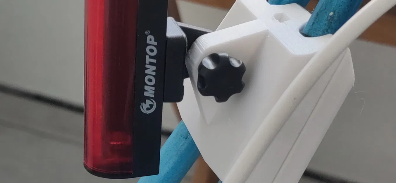 Bộ chuyển đổi đèn xe đạp Montop cho tay lái 25mm - Image 5
