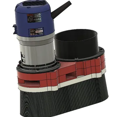 Bộ phận che bụi Bosch 1617 với bộ phân tách không khí cho CNC R...