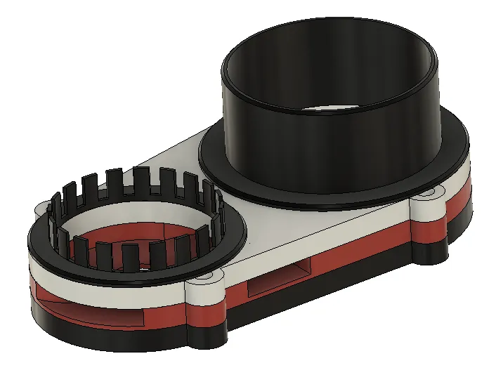 Bộ phận che bụi Bosch 1617 với bộ phân tách không khí cho CNC R... - Image 5