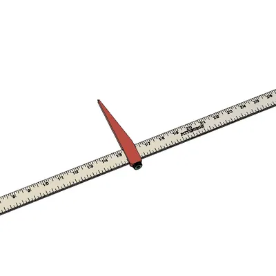 Mỏ cặp điều chỉnh cho thước nhôm 40" Harbor Freight