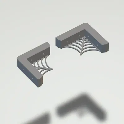 Giá đỡ kệ nhện Halloween in tại chỗ với mặt gương