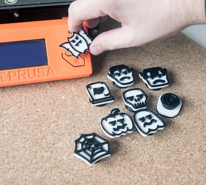 Bộ núm in 3D ma quái cho Halloween - Image 1