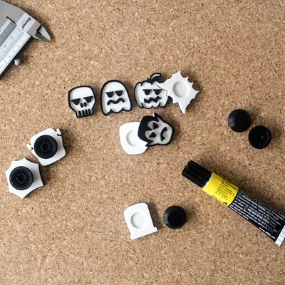 Bộ núm in 3D ma quái cho Halloween