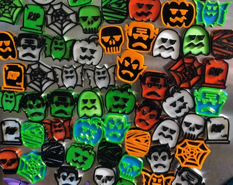 Bộ sưu tập nam châm ma quái 3D với 9 thiết kế khác nhau - Image 1