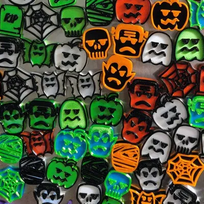 Bộ sưu tập nam châm ma quái 3D với 9 thiết kế khác nhau