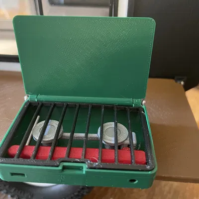 Bếp cắm trại tỷ lệ 1:8 giống như Coleman