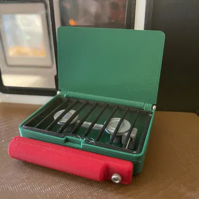 Bếp cắm trại tỷ lệ 1:8 giống như Coleman