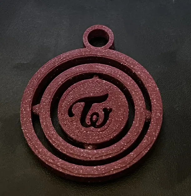 Móc khóa Gimble với logo Twice - Image 1