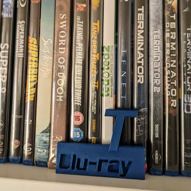 Chữ cái cho bộ sưu tập phim DVD và Blu Ray - Image 1