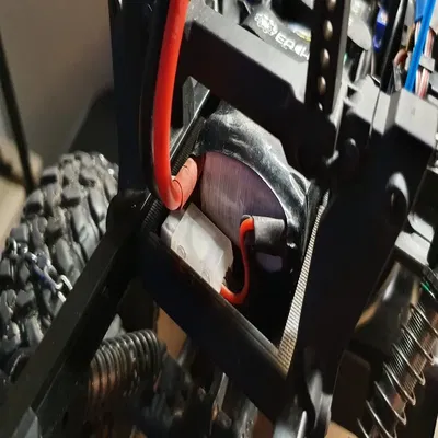 Mở rộng khay pin trx4 lcg và thanh gia cố lcg