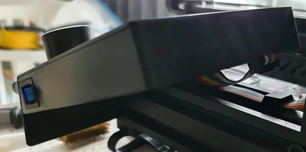 Vỏ PCB LCD Ender 3 với giá đỡ công tắc cho đèn LED - Image 2