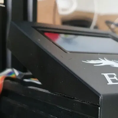 Vỏ PCB LCD Ender 3 với giá đỡ công tắc cho đèn LED