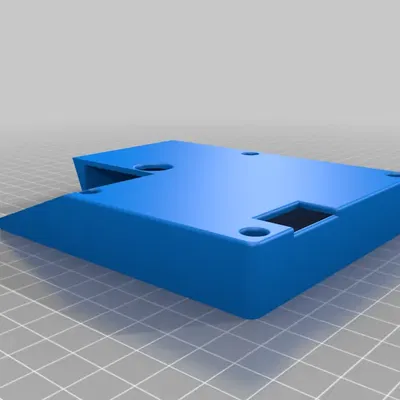 Vỏ PCB LCD Ender 3 với giá đỡ công tắc cho đèn LED