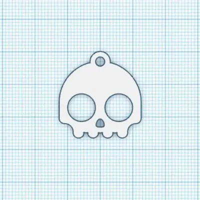 Khuyên tai đầu lâu dễ thương cho lễ hội Halloween