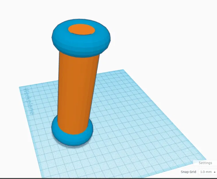 Tay cầm nạng thay thế đơn giản in 3D - Image 1