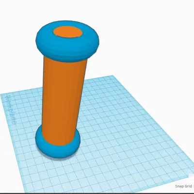 Tay cầm nạng thay thế đơn giản in 3D