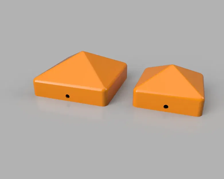 Nắp đậy cho cột hàng rào gỗ, kích thước 70 và 90 mm - Image 2