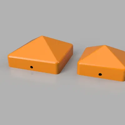 Nắp đậy cho cột hàng rào gỗ, kích thước 70 và 90 mm