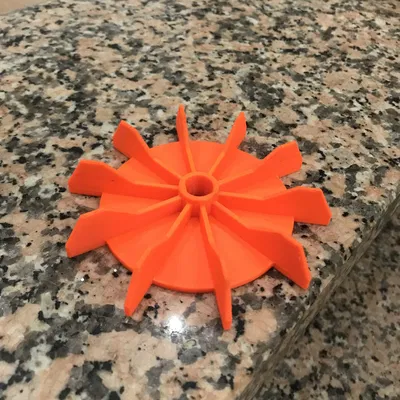 Quạt động cơ điện với lỗ trong 11.6mm và đường kính 107.5mm