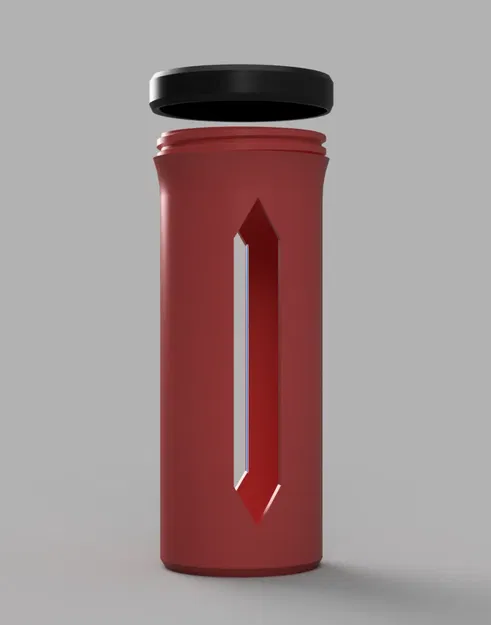 Hộp đựng bóng bàn in 3D với nắp vặn chắc chắn - Image 1