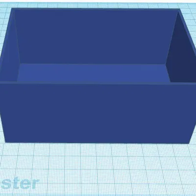 Thùng chứa đơn giản cho đồ dùng hàng ngày