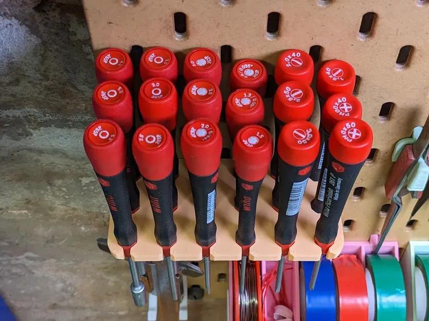 Giá đỡ tua vít Wiha Picofinish cho hệ thống bảng treo Skadis - Image 2