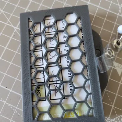 Giá đỡ thẻ ID với ngăn cho thẻ khách hàng giấy