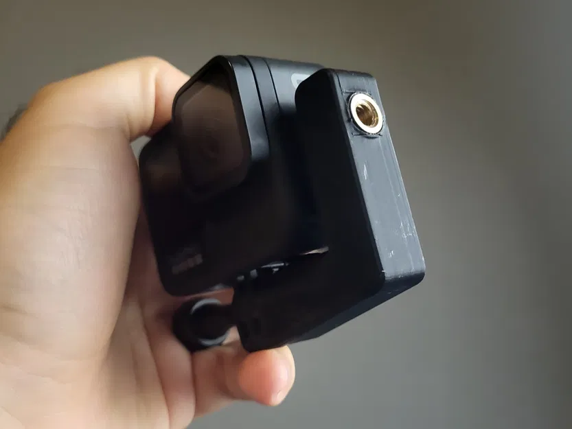 Giá đỡ GoPro đứng với lỗ chân tripod chuẩn - Image 3