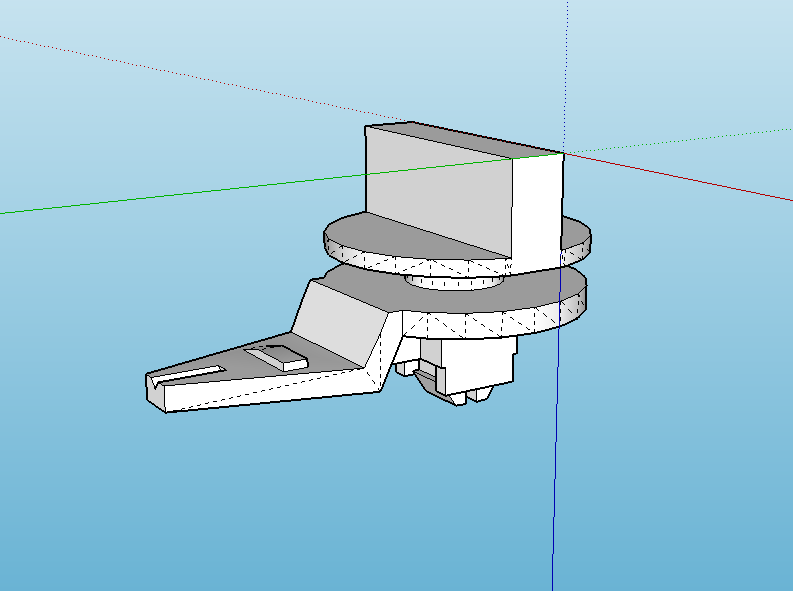 Khóa ngăn chứa tam giác của VW Passat 2007 - Image 1