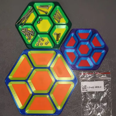 Khay phân loại ốc vít hình lục giác cho máy in 3D
