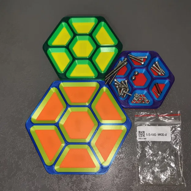 Khay phân loại ốc vít hình lục giác cho máy in 3D - Image 3