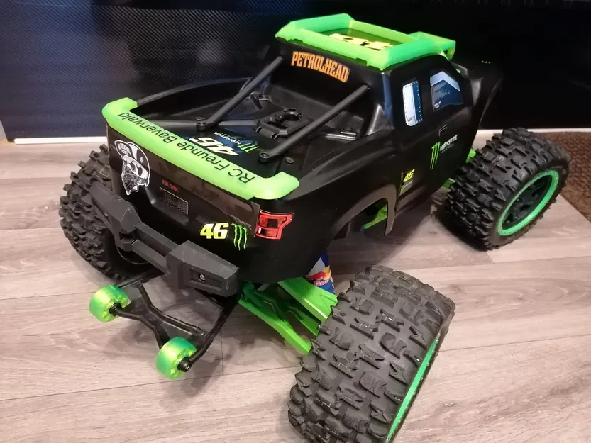 Bộ bảo vệ cho thân xe TMS của Traxxas X-Maxx - Image 2