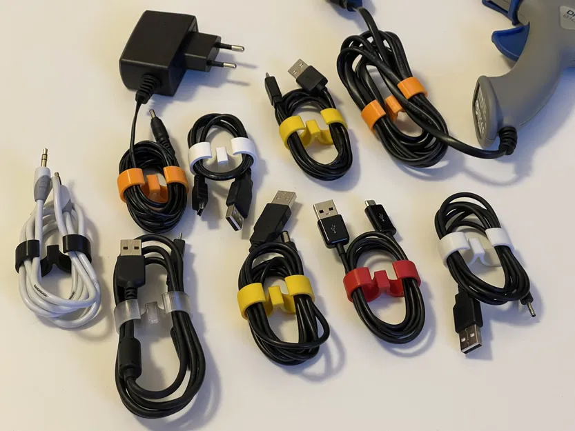 Cái kẹp cáp đa năng - Giải pháp tổ chức cáp tiện lợi - Image 1