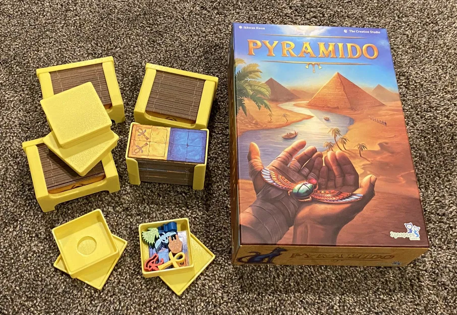 Giá đỡ và nắp cho Pyramido của 3DLEE - Image 1