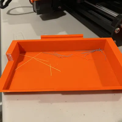 Khay chứa vật liệu thừa cho máy in 3D Prusa
