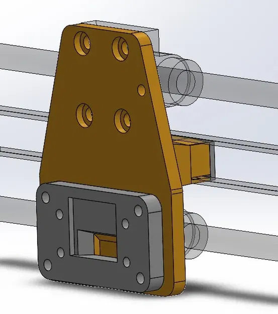Giá đỡ X-Gantry tương thích HeroMe Gen 7 cho Anycubic Mega-S - Image 2