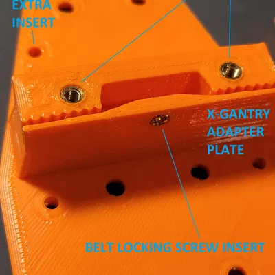 Giá đỡ X-Gantry tương thích HeroMe Gen 7 cho Anycubic Mega-S