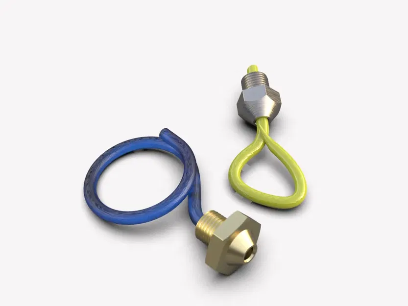 Móc khóa vòi phun đơn giản cho cuộc thi in 3D - Image 1