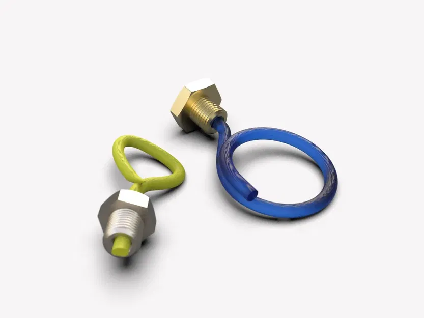 Móc khóa vòi phun đơn giản cho cuộc thi in 3D - Image 3