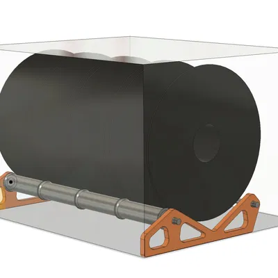 Giá đỡ cuộn đa năng cho hộp khô in 3D