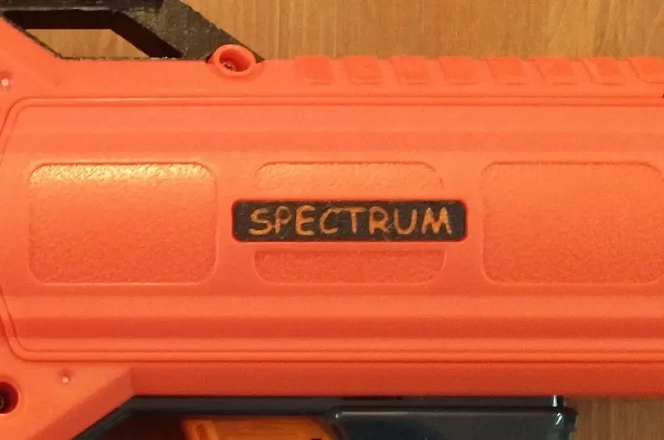 Bảng tên sau cho Adventure Force Spectrum - Image 1