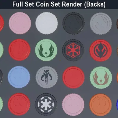 Coi coin fidget trái tim chủ đề Star Wars cho ngày Valentine