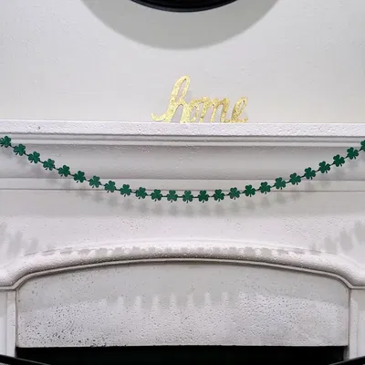 Dải dây trang trí cỏ 4 lá cho Ngày Thánh Patrick