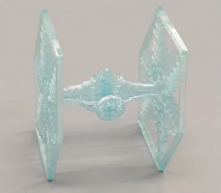 Mô hình trang trí TIE Fighter chủ đề bông tuyết cho in resin - Image 7