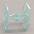 Mô hình trang trí TIE Fighter chủ đề bông tuyết cho in resin - Thumbnail 7