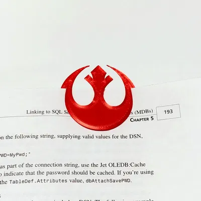 Dấu sách biểu tượng Rebel và Đế chế trong Star Wars